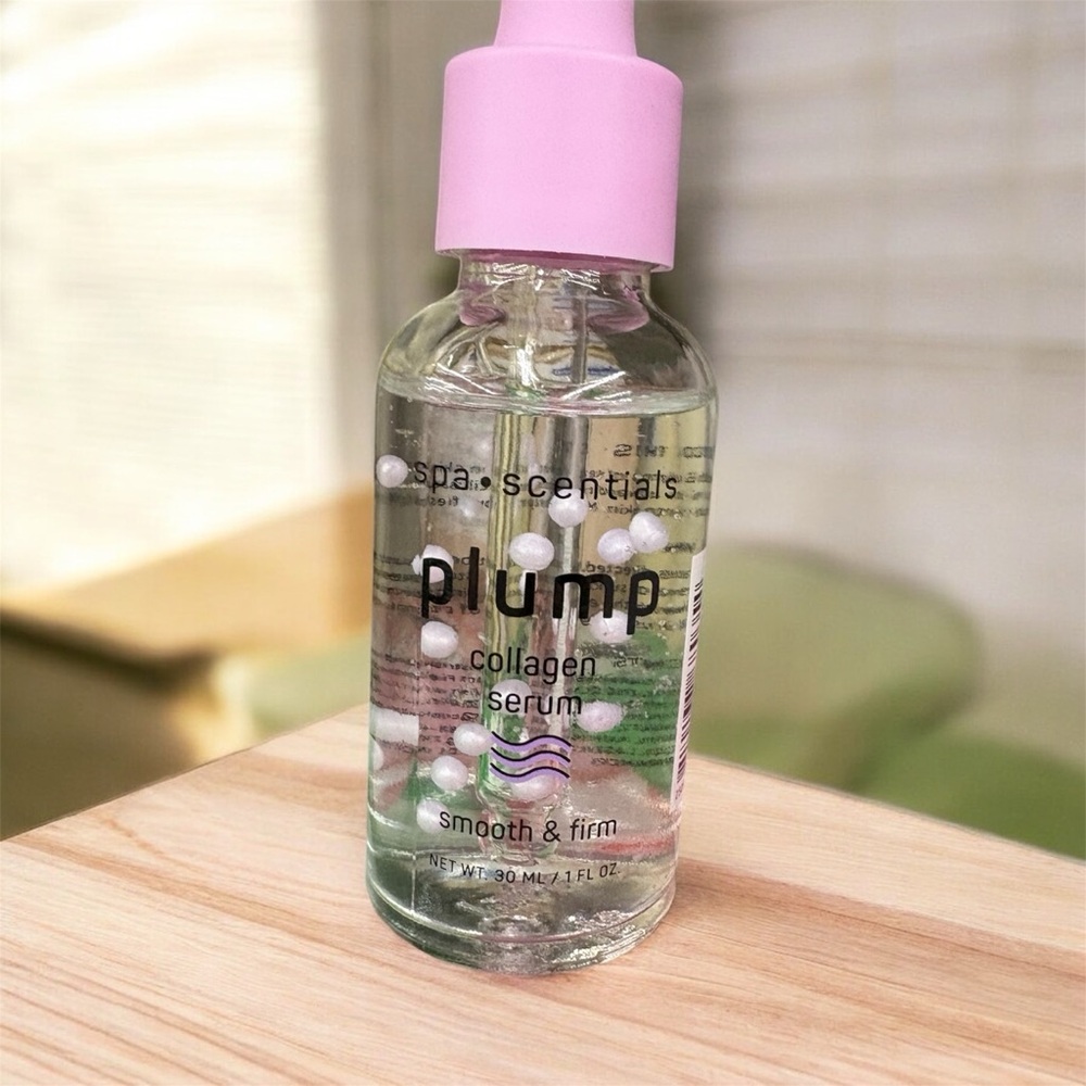 Spa Scentials  Plump Collagen Serum with Pink Cap